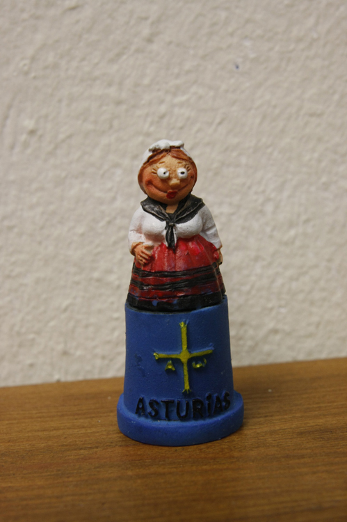 DEDAL DE RESINA ASTURIANA
