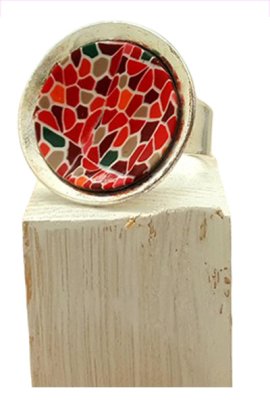 ANILLO MOSAICO 22